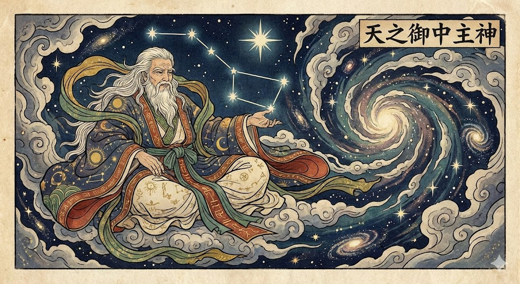【天之御中主神】全宇宙の中心に座す最高神 | 神様の図鑑