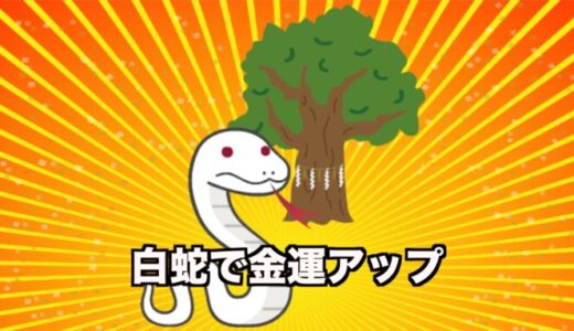 熱田神宮の大楠に住んでいる白蛇を見ると金運・開運アップ！？